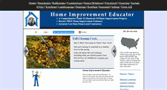 Desktop Screenshot of homeimprovementeducator.com